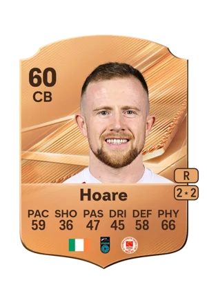 Hoare - 60 - Rare EA FC 27 card