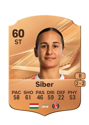 Siber - 60 - Rare EA FC 27 card