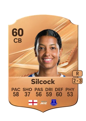 Silcock - 60 - Rare EA FC 27 card