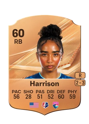 Harrison - 60 - Rare EA FC 27 card