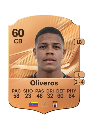 Oliveros - 60 - Rare EA FC 27 card