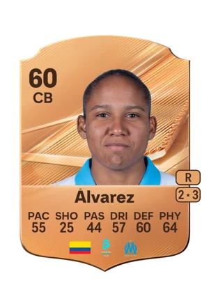 Álvarez - 60 - Rare EA FC 27 card