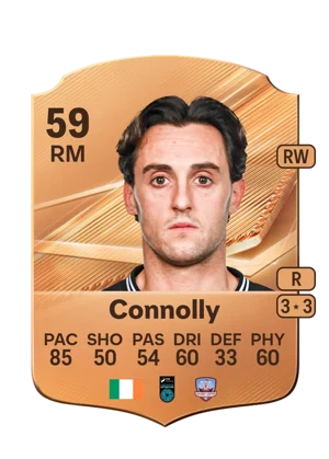 Connolly - 59 - Rare EA FC 27 card