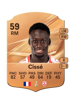 Cissé - 59 - Rare EA FC 27 card