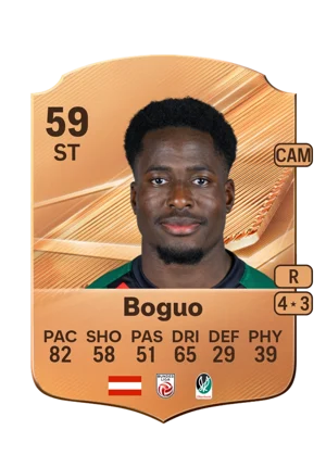 Boguo - 59 - Rare EA FC 27 card