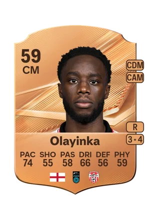 Olayinka - 59 - Rare EA FC 27 card