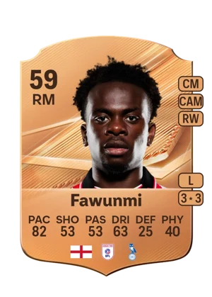 Fawunmi - 59 - Rare EA FC 27 card
