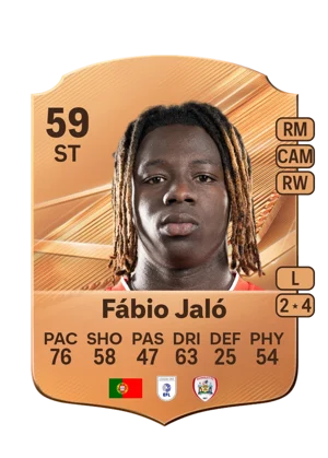 Fábio Jaló - 59 - Rare EA FC 27 card