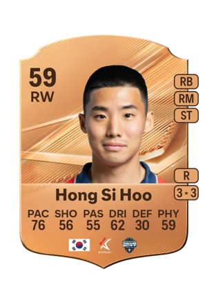 Hong Si Hoo - 59 - Rare EA FC 27 card