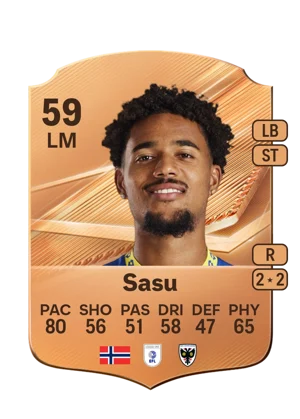 Sasu - 59 - Rare EA FC 27 card