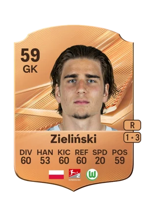 Zieliński - 59 - Rare EA FC 27 card