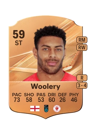 Woolery - 59 - Rare EA FC 27 card