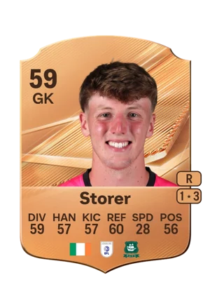 Storer - 59 - Rare EA FC 27 card