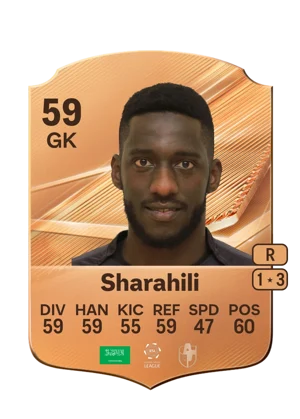 Sharahili - 59 - Rare EA FC 27 card
