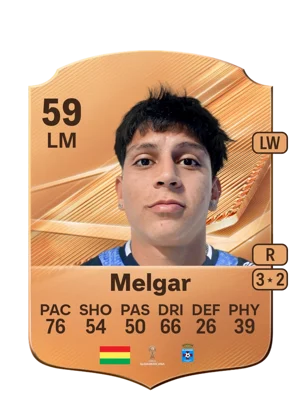 Melgar - 59 - Rare EA FC 27 card