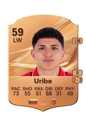 Uribe - 59 - Rare EA FC 27 card