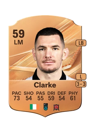 Clarke - 59 - Rare EA FC 27 card
