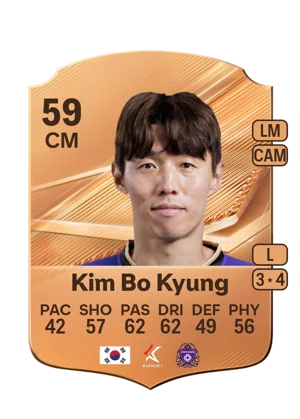Kim Bo Kyung - 59 - Rare EA FC 27 card