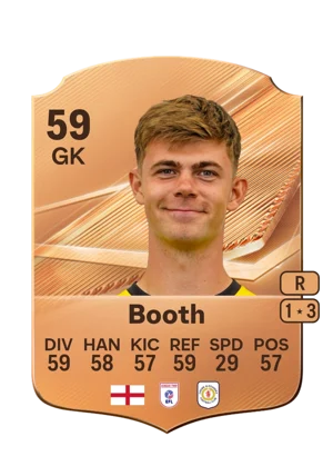 Booth - 59 - Rare EA FC 27 card