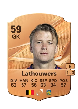 Lathouwers - 59 - Rare EA FC 27 card