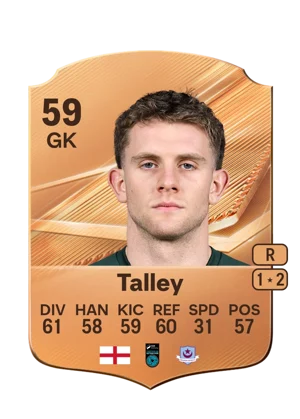 Talley - 59 - Rare EA FC 27 card