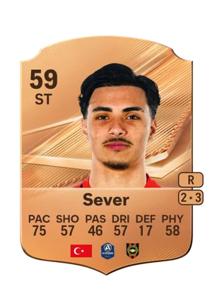 Sever - 59 - Rare EA FC 27 card