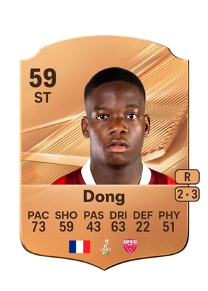 Dong - 59 - Rare EA FC 27 card
