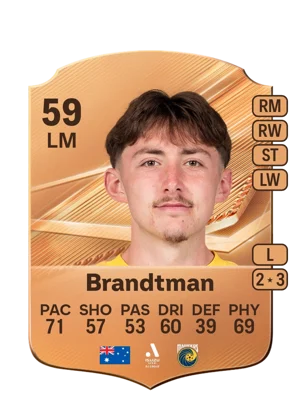 Brandtman - 59 - Rare EA FC 27 card