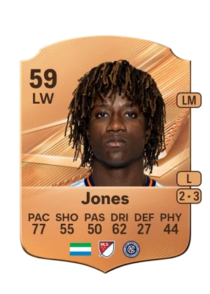 Jones - 59 - Rare EA FC 27 card