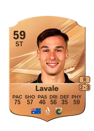 Lavale - 59 - Rare EA FC 27 card