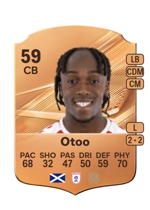 Otoo - 59 - Rare EA FC 27 card