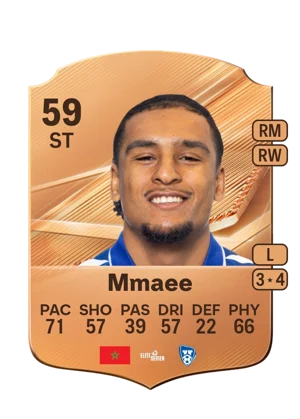 Mmaee - 59 - Rare EA FC 27 card