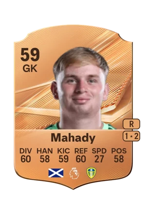 Mahady - 59 - Rare EA FC 27 card