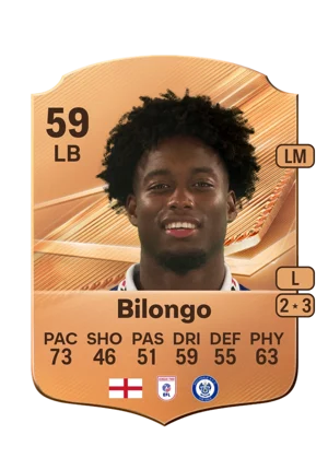 Bilongo - 59 - Rare EA FC 27 card