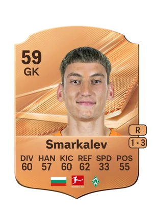 Smarkalev - 59 - Rare EA FC 27 card