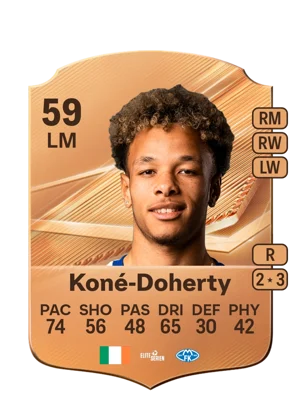 Koné-Doherty - 59 - Rare EA FC 27 card