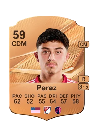 Perez - 59 - Rare EA FC 27 card