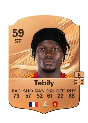 Tebily - 59 - Rare EA FC 27 card