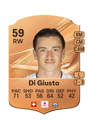 Di Giusto - 59 - Rare EA FC 27 card
