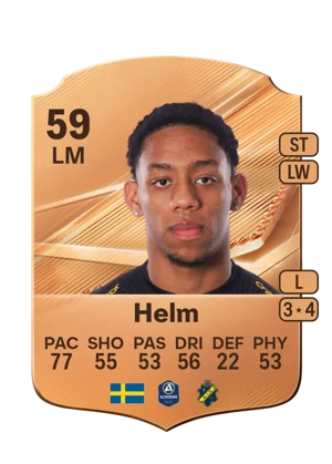 Helm - 59 - Rare EA FC 27 card