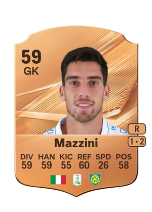 Mazzini - 59 - Rare EA FC 27 card