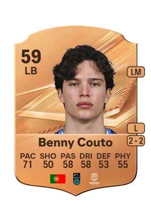 Benny Couto - 59 - Rare EA FC 27 card