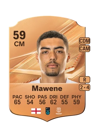 Mawene - 59 - Rare EA FC 27 card