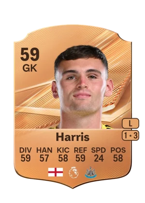 Harris - 59 - Rare EA FC 27 card