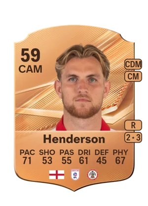 Henderson - 59 - Rare EA FC 27 card