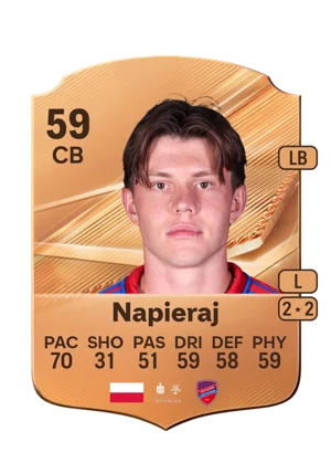 Napieraj - 59 - Rare EA FC 27 card