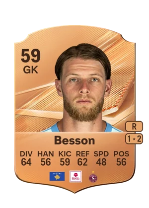 Besson - 59 - Rare EA FC 27 card