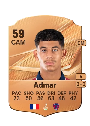 Admar - 59 - Rare EA FC 27 card