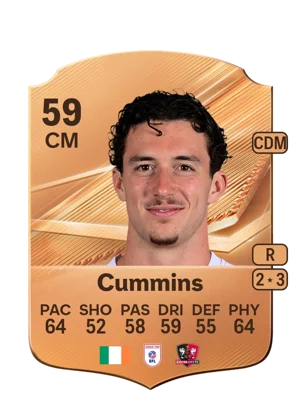Cummins - 59 - Rare EA FC 27 card
