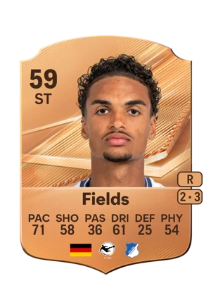 Fields - 59 - Rare EA FC 27 card